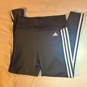 ADIDAS Grey and white 3/4 tights